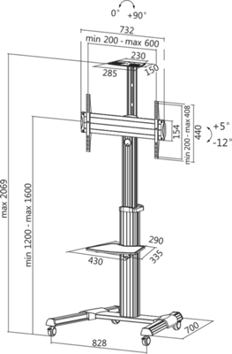 BP0025 LogiLink Trolleys, bags, cases and holders Image 2