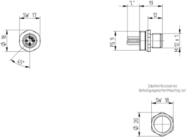 932916106 Lumberg Automation Sensor-Aktor Rundsteckverbinder Bild 2