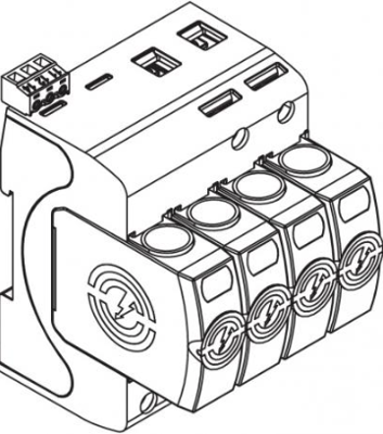 5095333 OBO Bettermann Überspannungsschutz Bild 3