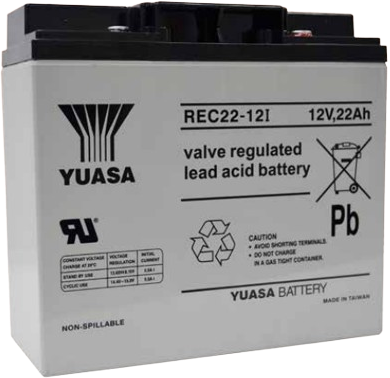 REC22-12B Yuasa Bleiakkus, Lithium-Ionen-Akkus