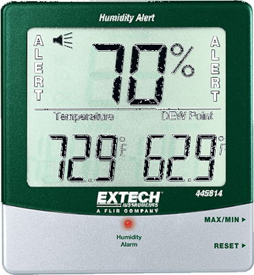 445814 Extech Thermometer, Anzeigegeräte