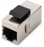 CAT 5e Modular-Kupplung, geschirmt RJ45 zu RJ45, zur Panel Montage geeignet