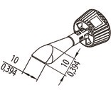 0142CDLF100/SB Ersa Lötspitzen, Entlötspitzen und Heißluftdüsen Bild 2