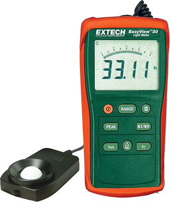 EA30-NIST Extech Luxmeter, Schallpegelmesser, Magnetfeldtester