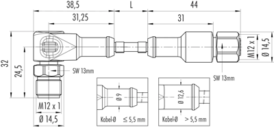 77 3730 3727 20912-0200 binder Sensor-Aktor Kabel Bild 2