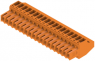 Buchsenleiste, 18-polig, RM 3.5 mm, abgewinkelt, orange, 1638710000