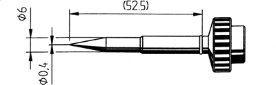 0612SDLF/SB Ersa Soldering tips, desoldering tips and hot air nozzles Image 1