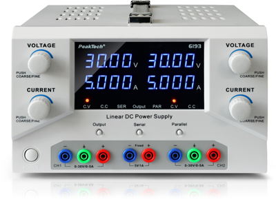 P 6193 PeakTech Labornetzteile und Lasten Bild 1