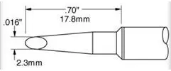 SSC-739A METCAL Soldering tips, desoldering tips and hot air nozzles