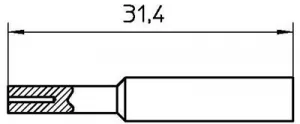 XNT MESSSPITZE Weller Lötspitzen, Entlötspitzen und Heißluftdüsen