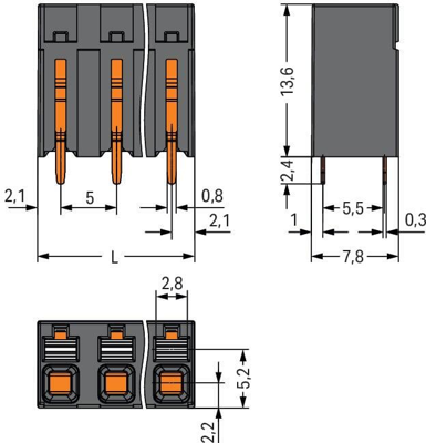 2086-3103 WAGO PCB Terminal Blocks Image 5