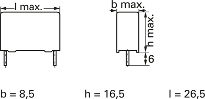 B32653A0104J000 TDK (EPCOS) Film Capacitors Image 3