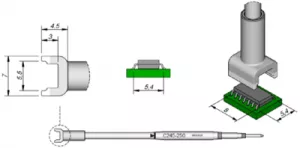 C245250 JBC Soldering tips, desoldering tips and hot air nozzles