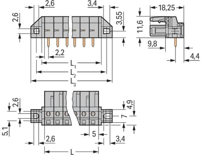 232-241/031-000 WAGO PCB Connection Systems Image 2