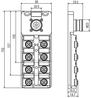 9456000000 Weidmüller Sensor-Aktor Verteilerboxen Bild 2