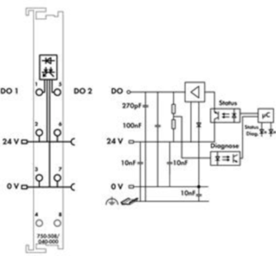 750-508/040-000 WAGO Digitalmodule Bild 3