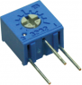 Cermet-Trimmpotentiometer, 1 kΩ, 0.5 W, THT, seitlich, 3362W-1-102LF