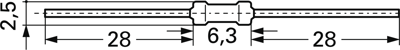 MBB 0207 CT 1% 2R7 Vishay Wirewound Resistors Image 2