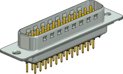 163B11139X CONEC D-Sub Steckverbinder