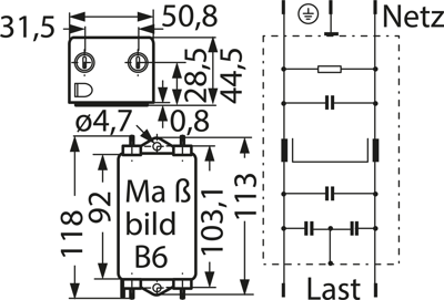 B84114D0000B110 TDK (EPCOS) Interference suppression filter Image 2