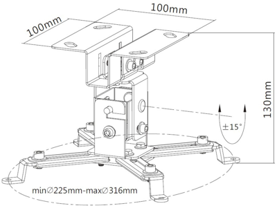 ICA-PM-2S EFB-Elektronik Wagen, Taschen, Koffer und Halter Bild 2