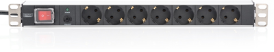 DN-95403 DIGITUS Power Outlet Strips and Cable Drums Image 1