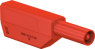 4 mm Stecker, Lötanschluss, 0,75-2,5 mm², CAT II, rot, 22.2654-22