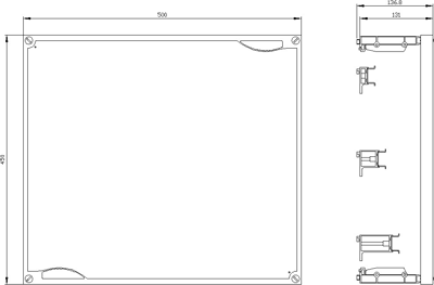 8GK4401-3KK22 Siemens Accessories for Enclosures Image 2