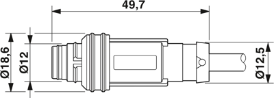 1386796 Phoenix Contact Sensor-Aktor Kabel Bild 2