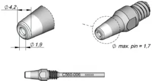 C560006 JBC Lötspitzen, Entlötspitzen und Heißluftdüsen