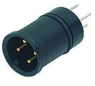 Einbaustecker, M12, 4-polig, THT, Schraubverriegelung, gerade, 09 0431 474 04