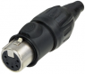 XLR-Kupplung, 5-polig, vergoldet, 1,0 mm², AWG 18, NC5FX-TOP