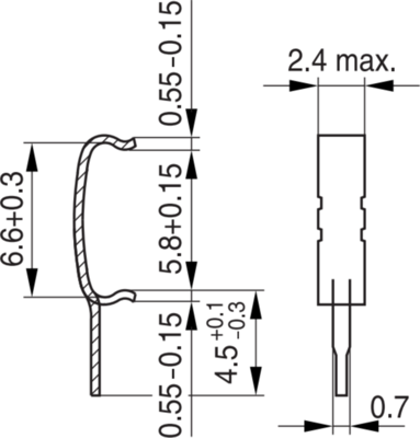 B65804P2203X000 EPCOS Accessories for Inductors Image 4