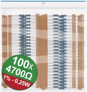 22P049 QUADRIOS Bedrahtete Widerstände