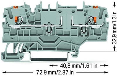 2202-1961 WAGO Reihenklemmen Bild 2