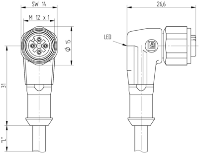 102727 Lumberg Automation Sensor-Aktor Kabel Bild 2