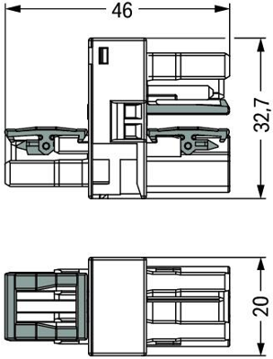 770-1659 WAGO Gerätesteckverbinder Bild 2