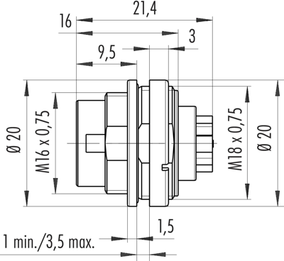 09 0127 700 07 binder Other Circular Connectors Image 2