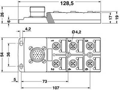 1692433 Phoenix Contact Sensor-Aktor Verteilerboxen Bild 2