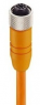 Sensor-Aktor Kabel, M12-Kabeldose, gerade auf offenes Ende, 8-polig, 20 m, PVC, orange, 2 A, 17567