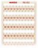 Markierungskarte für Klemmenleistenstecker, 793-653