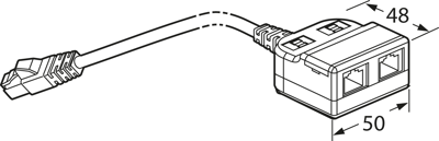 100023151 Telegärtner Netzwerktechnik Adapter Bild 2