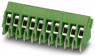 Leiterplattenklemme, 10-polig, RM 3.5 mm, 0,14-1,5 mm², 17.5 A, Schraubanschluss, grün, 1989036