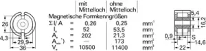 B65611T0250G048 TDK (EPCOS) Ferrite cores