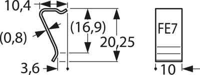 10068989 Fischer Elektronik Zubehör für Kühlkörper Bild 2