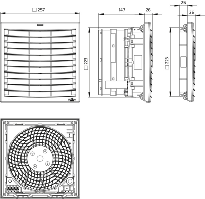 01883.9-00 STEGO Einbauventilatoren