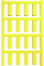 Polyamid Kabelmarkierer, beschriftbar, (B x H) 21 x 7.4 mm, max. Bündel-Ø 7.4 mm, gelb, 1919120000