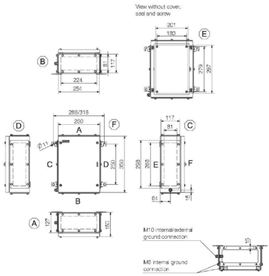 1194810000 Weidmüller General Purpose Enclosures Image 2