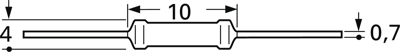 VR 37 5% 330K Vishay Wirewound Resistors Image 2