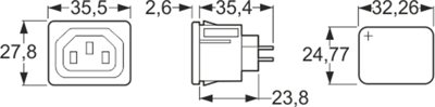 PX0783/10/63 BULGIN Device Connectors Image 2